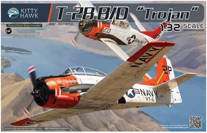 Kitty Hawk 1/32 T-28B/D Trojan 32014